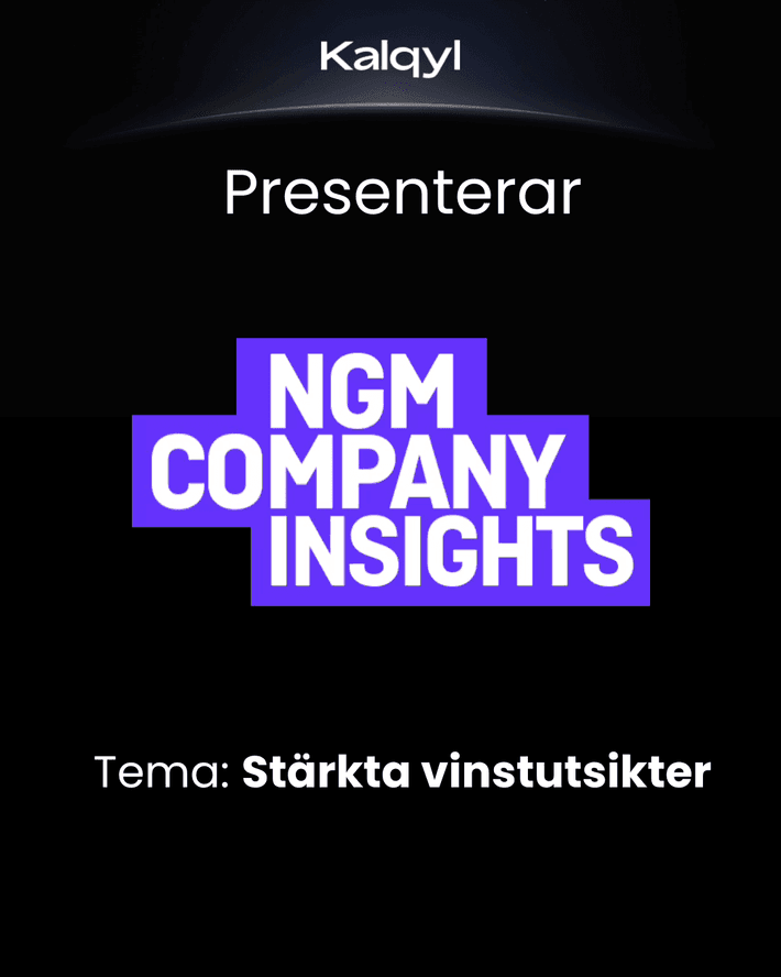 NGM Company Insights: Tema - Stärkta vinstutsikter