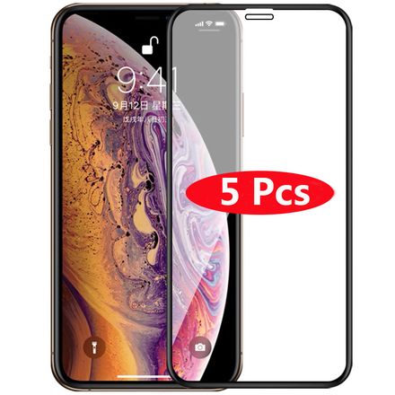 5 Teile/los 9D Volle Abdeckung Glas auf Für iPhone 13 Pro 7 8 Plus 6 6s Für iPhone X xr Xs 11 12 Pro