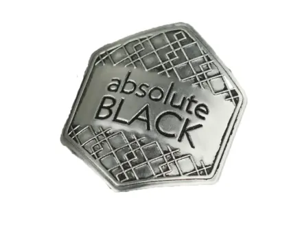 Absolute Black Logo Sticker Grå