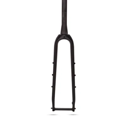 Aerlite Gravel Carbon Disc Gaffel Matt sort, 12x100 mm, Flatmount