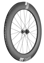 DT Swiss ARC 1400 Dicut Disc Framhjul Karbon, 12x100 mm TA, 80 mm, 859 g