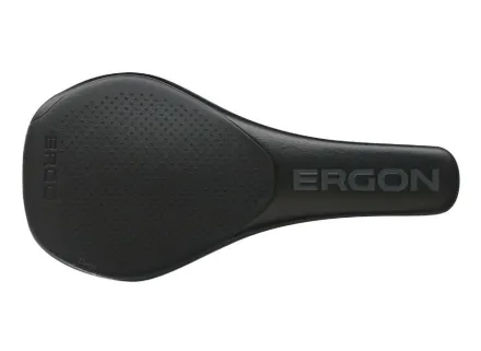 Ergon SMD2 Comp Sete Sort, Carbon Skall, CrMo Rails, 215g