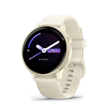 Garmin Vivoactive 6 GPS Klocka Bone/Lunar Gold