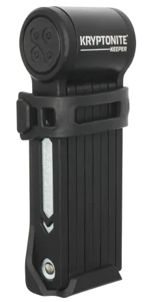 Kryptonite Keeper Mini Sykkellås Foldbar, Nøkkel, 4/10 sikkerhet, 80 cm