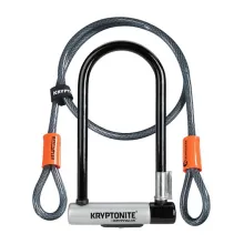 Kryptonite New-U Kryptolok 2 Lås Inkl. ekstra kabel, 6/10 på sikkerhet