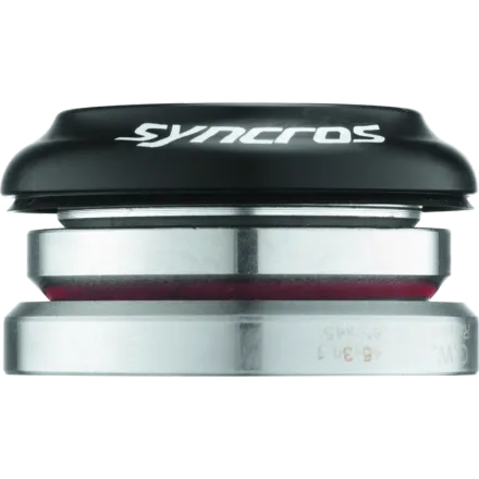 Syncros DI 1-1/8" - 1-1/4" Styrelager Sort, IS41/28.6, IS46/34