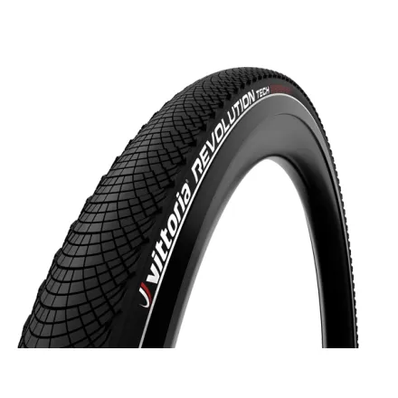Vittoria Revolution Tech G2 28" Dekk Sort, 700x32c, G2,Refleks, Rigid, 580g