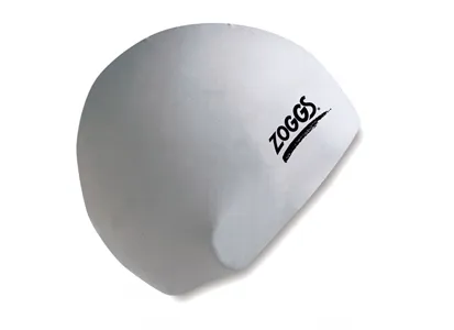 Zoggs standard Silikon Badmössa vit, Onesize