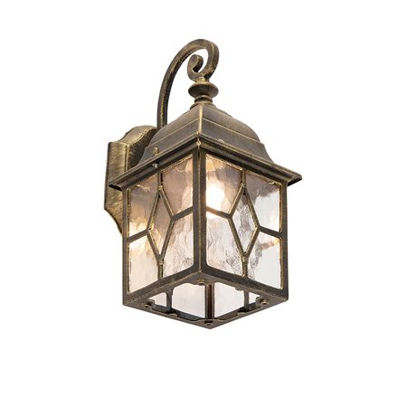 Smart romantic outdoor wall lamp bronze incl. Wifi A60 - London