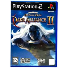 Baldur's Gate Dark Alliance 2 - PlayStation 2 (PS2) Spill - Cover - Manual - Spill/Disk