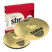 Sabian SBr First Pack, natural: 13" Hats, 16" Crash
