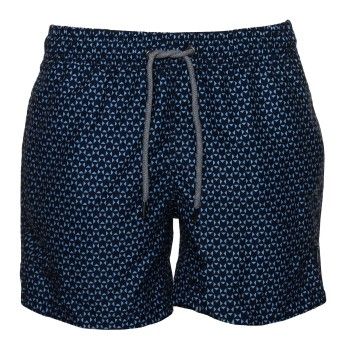 Reyes bay Woven Shorts Badebukser Marine mønster polyester Large Herre