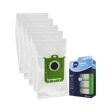 Premium Paket 5 st dammsugarpåsar, HEPA-filter och motorfilter DU12190-FIL Replace: N/A