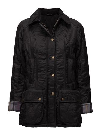Barbour Beadnell Polarquilt Quiltet Jakke Black Barbour