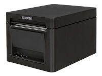 Citizen CT-E351 - Kvitteringsskriver - tofarget (monokrom) - direktetermisk - Rull (8 cm), Rull (5,8 cm) - 203 dpi - inntil 250 mm/sek - USB, LAN - kutter - svart
