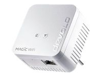 Devolo Magic 1 WiFi mini Starter Kit, 1200 Mbit/s, IEEE 802.11b, IEEE 802.11g, IEEE 802.11n, IEEE 802.1p, IEEE 802.3, IEEE 802.3az, IEEE 802.802u, EEtigtx, CET 802.3u, EEtigtx, CET. 10 100 Mbps, Wi-Fi 4 (802.11n)