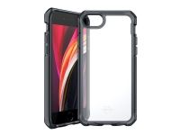 ITSKINS Level 3 Supreme // Clear - 2019 Edition - baksidedeksel for mobiltelefon - polyethlen-tereftalat (PET), termoplast-polyuretan (TPU) - gjennomsiktig, røyk - for Apple iPhone 6, 6s, 7, 8, SE (2nd generation)