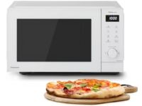 Panasonic NN GD 34 - 1000 W mikrobølgeovn - 1000 W grill - Time Plus-funksjon - 14 automatiske programmer - Automatisk avriming - Barnesikring - Aqua Clean-program - hvit (NN-GD34QWEPG)