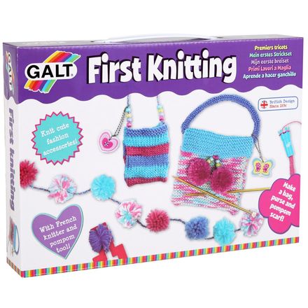 Galt: Första stickningen