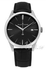Alexander A911-01 Heroic Sort/Lær Ø40 mm