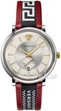 Versace VEBQ01319 V Circle Grå/Tekstil Ø42 mm