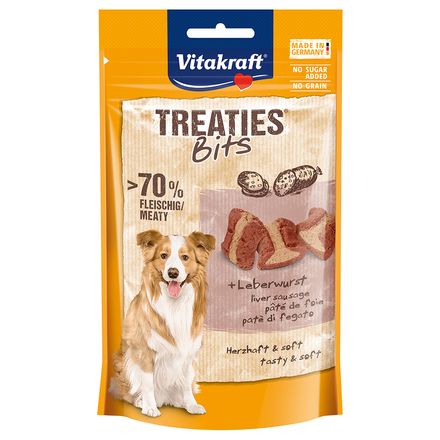 Vitakraft Treaties Bits - Liver Sausage (120g)