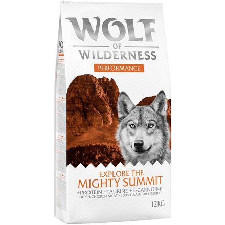 Wolf of Wilderness Economy Pack 2 x 12kg - Explore The Mighty Summit - Performance