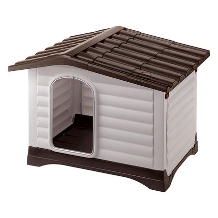 Ferplast Dogvilla Plastic Dog Kennel - Dogvilla 110: 111 x 84 x 79 cm (L x W x H)