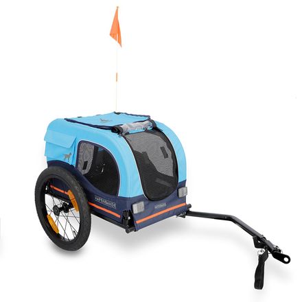 HAFENBANDE Cabby S bicycle trailer incl. two couplings / gears - L 116 x W x H 61 cm / up to 20 kg