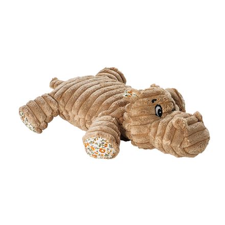HUNTER Huggly Amazon Hippo Dog Toy - 24 x 18 x 7 cm (L x W x H)