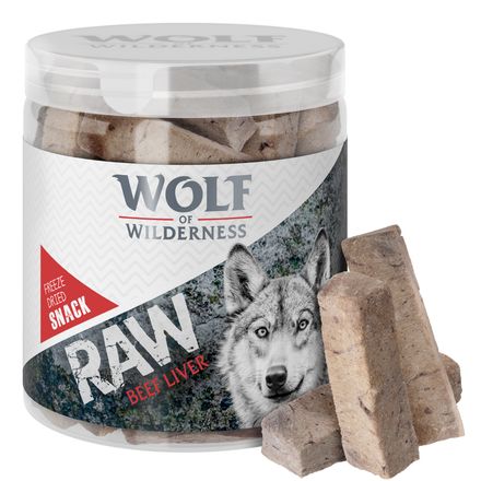 Wolf of Wilderness RAW Freeze-dried Snacks - Beef Liver (90g)