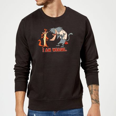 I Am Weasel Characters Sweatshirt - Black - XXL - Black