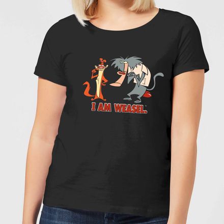 I Am Weasel Characters Women's T-Shirt - Black - M - Black