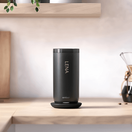Personalised Ember Control Tumbler - Black - 473 ml