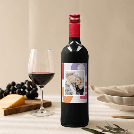 Wine with personalised label - Oude Kaap - Red