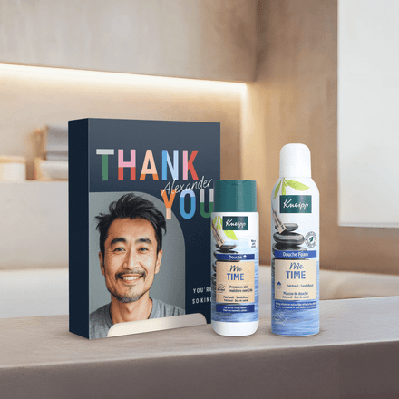 Personalised Kneipp Me-Time Wellness gift box - Your design