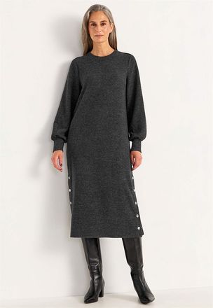 Supermyk kjole med knapper