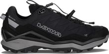 LOWA Women's Maddox Pro GORE-TEX Low Sl Black Vandringsskor 39.5