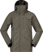 Bergans Men's Nordmarka 2L Shell Jacket Green Mud Skalljakker S