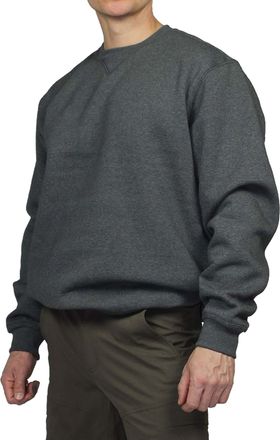 Carhartt Men's Midweight Crewneck Sweatshirt Carbon Heather Langermede trøyer L