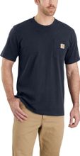 Carhartt Men's Workwear Pocket S/S T-Shirt Navy Kortermede trøyer S
