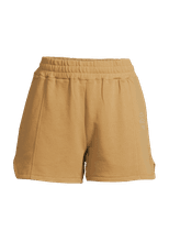 Casall Women's Terry Spring Shorts Sugar Brown Hverdagsshorts M