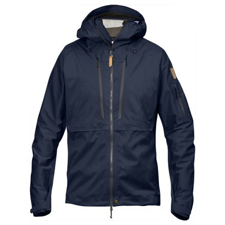 Fjällräven Men's Keb Eco-Shell Jacket Dark Navy Skalljakker XXL