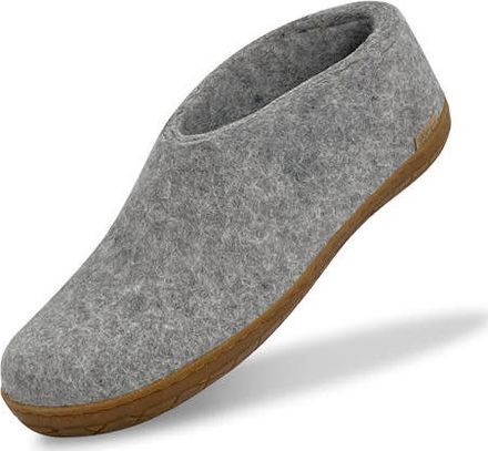 Glerups Unisex Shoe Classic Rubber Sole Grey/Natural Övriga skor 41