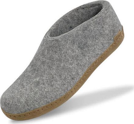 Glerups Unisex Shoe With Leather Sole Grey Øvrige sko 38