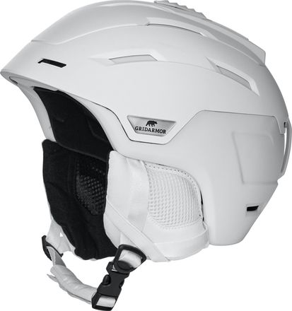 Gridarmor Unisex Hafjell Alpine Helmet White Skihjelmer S