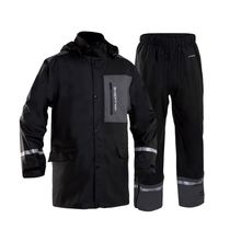 Grundéns Men's Sunnan Set Black Regnsett S