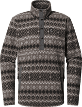 Haglöfs Men's Mora Mid Magnetite/True Black Mellomlag trøyer S