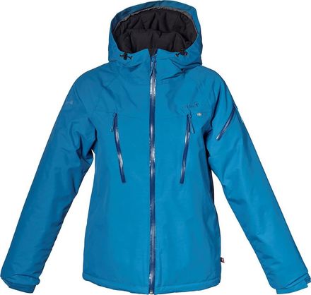 Isbjörn of Sweden Kids' Carving Winter Jacket Teal Skijakker fôrede 170/176