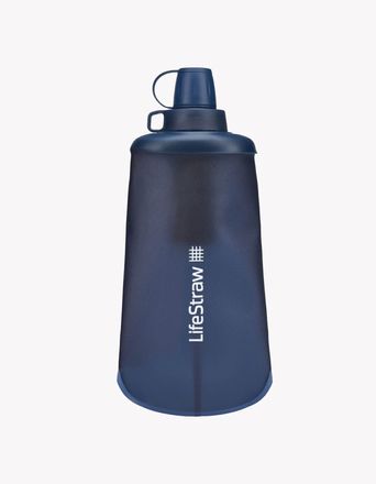 Lifestraw Peak Series Collapsible Squeeze 650 ml Mountain Blue Vattenrening 650 ml